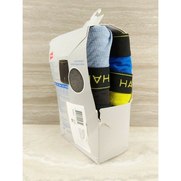 Hanes Wicking Cool Comfort Tagless Boxer Briefs Boys L (14-16) Pack of 6 - Picture 4 of 4